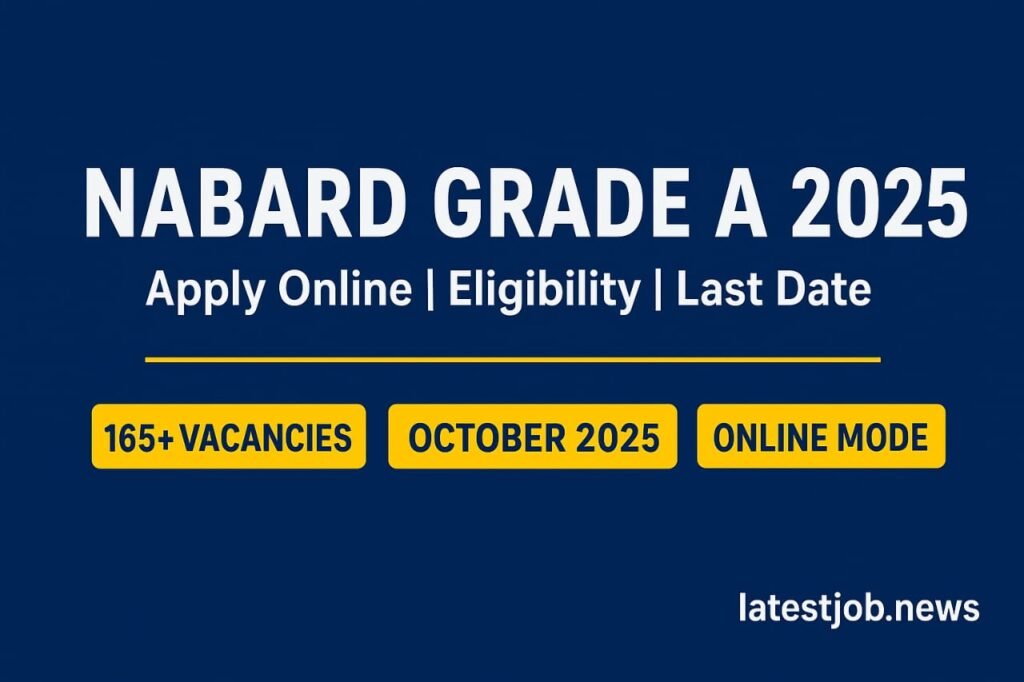 NABARD Grade A Vacancy 2025: Apply Online for Assistant Posts | Eligibility & Salary